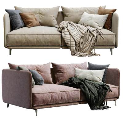 ARFLEX 布艺双人沙发-D11